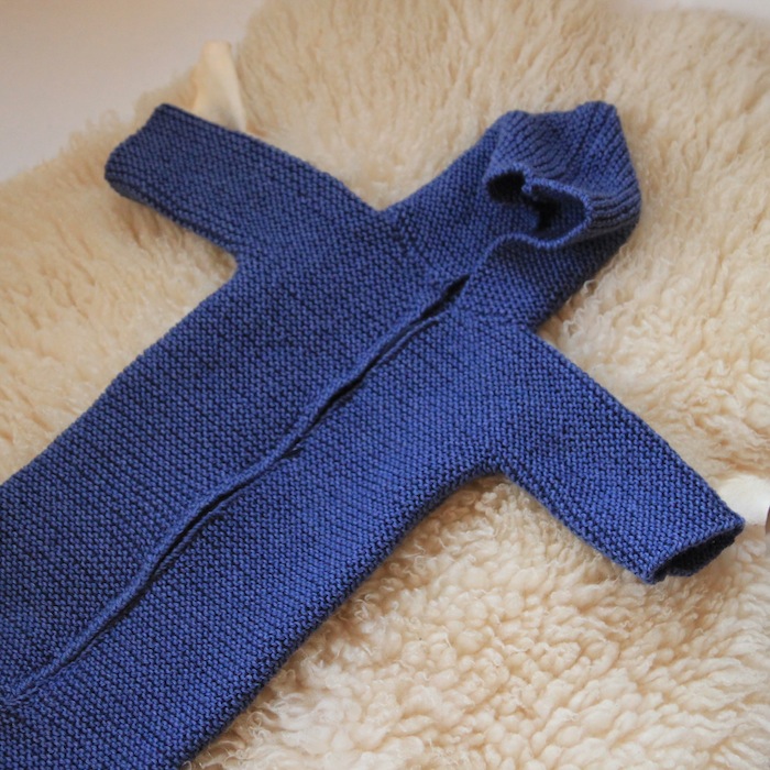 Vauvan makuupussi, sininen